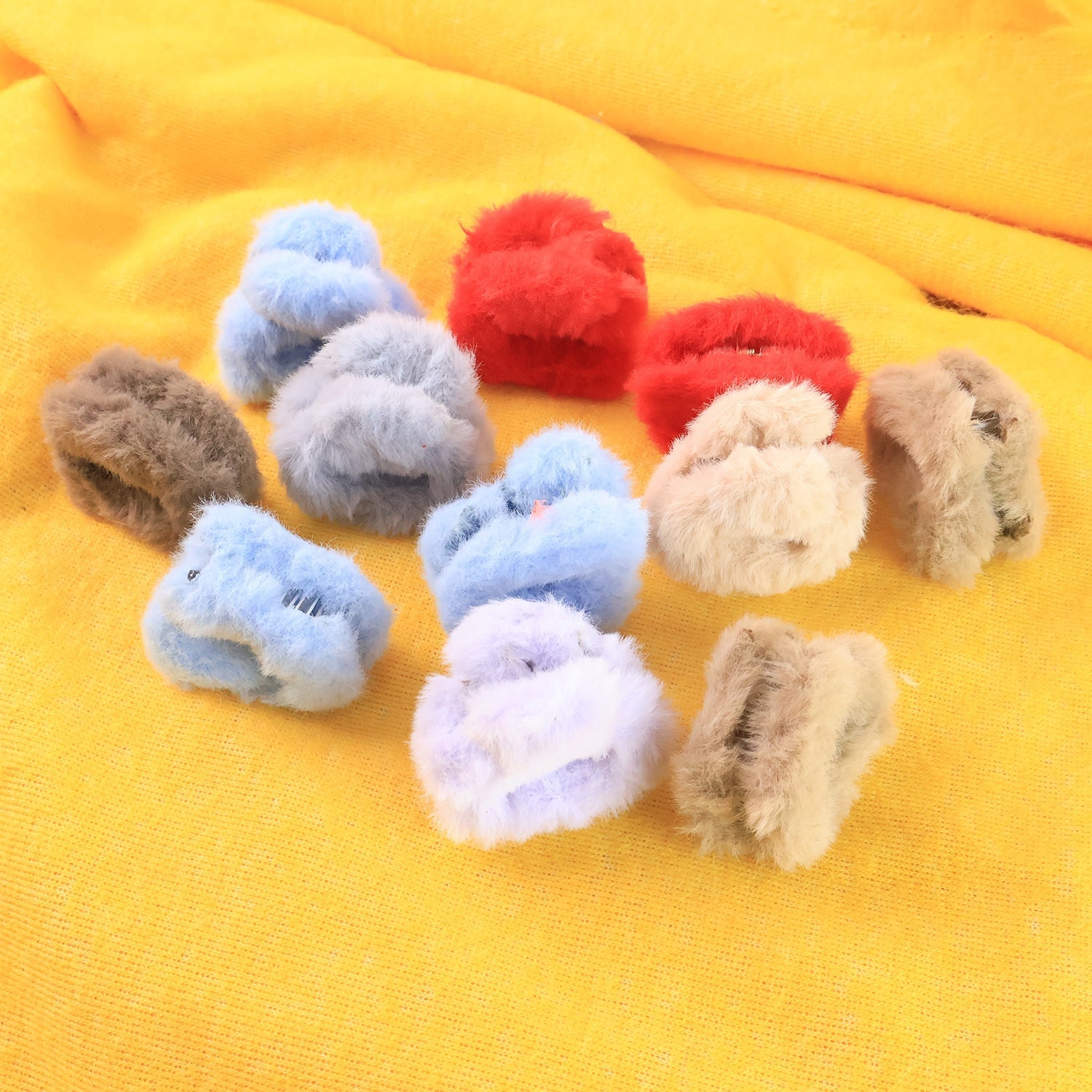 Small Hair Claw Clips, Plastic Fluffy Hair Claw Hair, Hair accessories (12 Pcs Set) Small Hair Claw Clips, Plastic Fluffy Hair Claw Hair, Hair accessories (12 Pcs Set)
